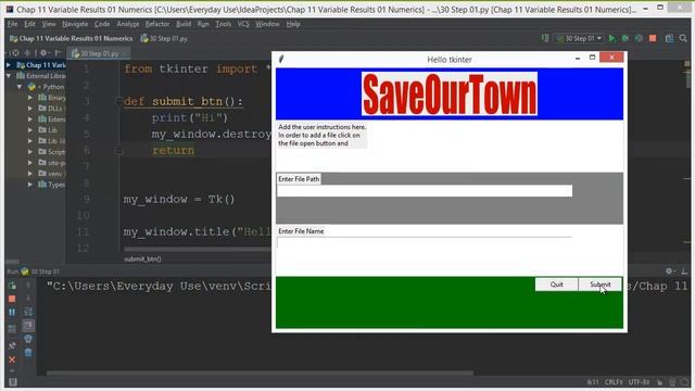 Introduction to Computing – Part 16, Interfaces in Python Part 6 of 8 смотреть онлайн