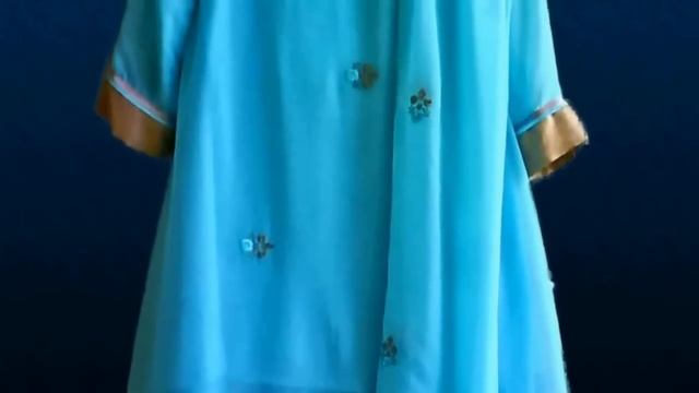 Designer Dresses - Blue & Brilliance - Pakistani/Indian fashion смотреть онлайн