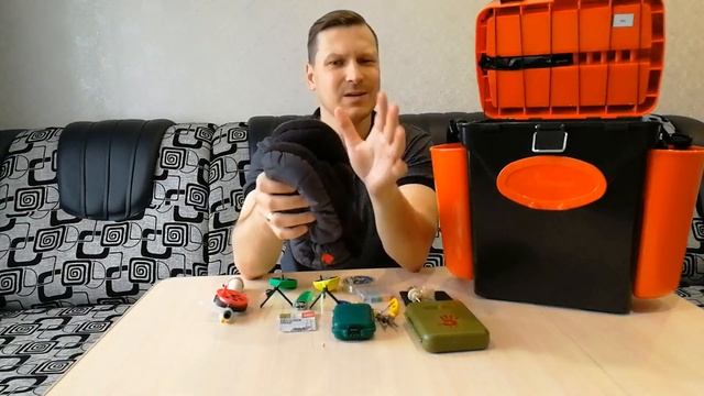 Содержимое моего зимнего ящика, обзор снастей. #NIK_72 смотреть онлайн
