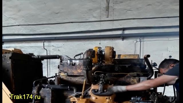 Обкатка двигателя Д-160 смотреть онлайн