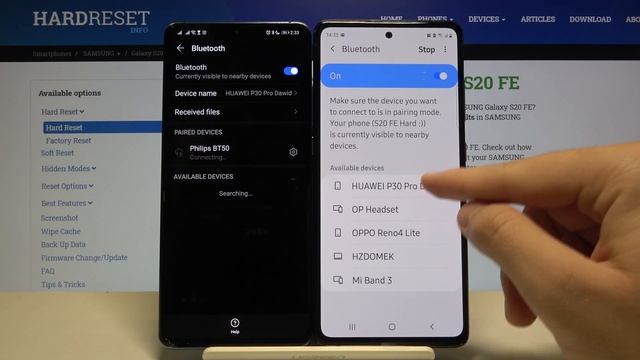 How to Pair Bluetooth Device with SAMSUNG Galaxy S20 FE – Connect using Bluetooth смотреть онлайн