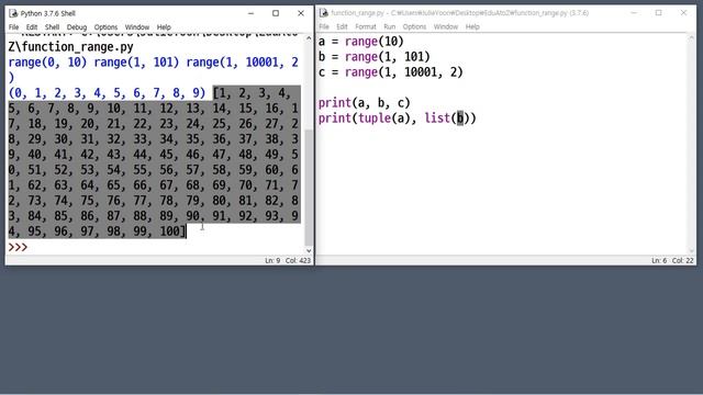 [PYTHON-091] built-in 함수란? | range 의 특징 이해 смотреть онлайн