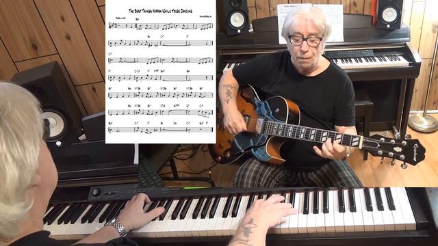 The Best Things Happen While You're Dancing - Jazz Guitar & Piano Cover ( Irving Berlin )