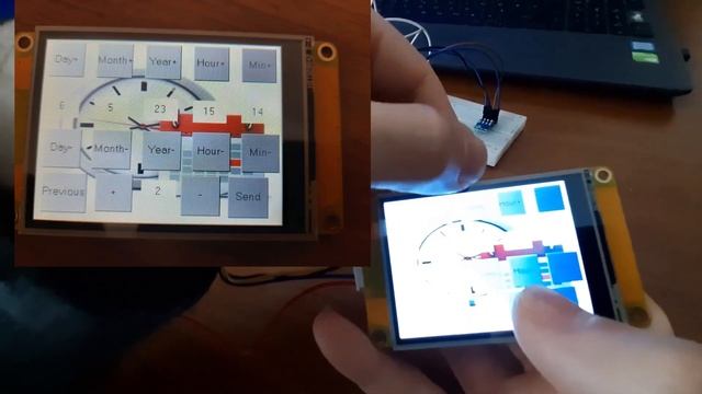 Temperature Logger (STM32L4 - SD Card - BMP 180 - NEXTION Display - Internal RTC) смотреть онлайн
