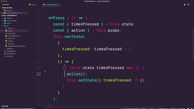 3 Press Confirmation Button - React Experiments #1 смотреть онлайн