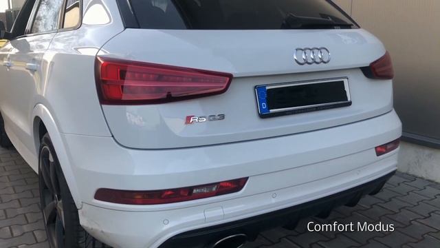 Underground Exhaust Audi RSQ3 Stage 3 Klappenauspuff Sound