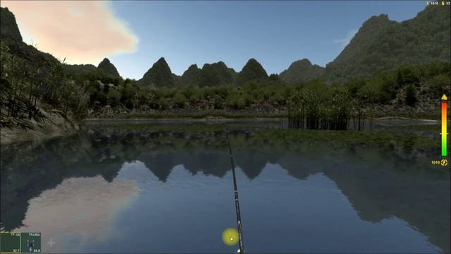 Угорь мадагаскарский речной, ловля рыбы в Китае, игра Trophy Fishing 2 смотреть онлайн