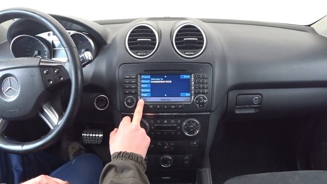Скрытое меню Mercedes ML/GL w164. Comand NTG 2.0 смотреть онлайн