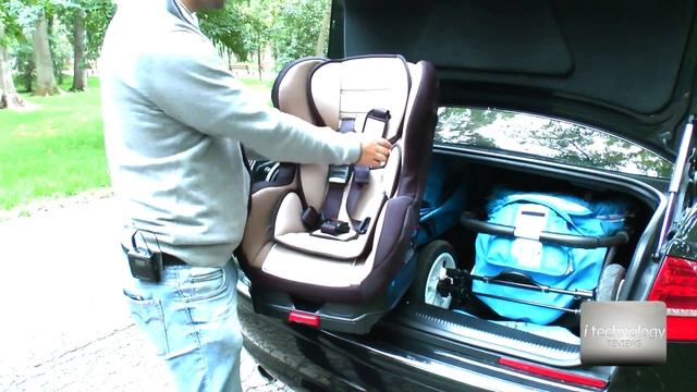 ISO FIX or NOT? 9 - 18kg Mappy ISOFIX Baby Forward Facing CAR seat, side impact protection смотреть онлайн