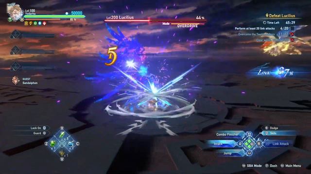 Granblue Fantasy: Relink - Yodarha Solo Lucilius with 0 Death смотреть онлайн