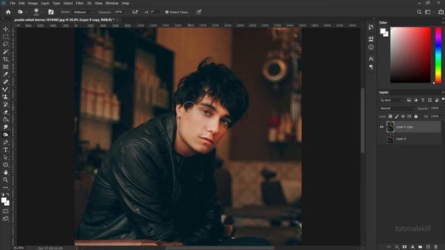 How to Use Dodge, Burn, Sponge Tool in Photoshop 2021 | | Knowledge to Beginner смотреть онлайн