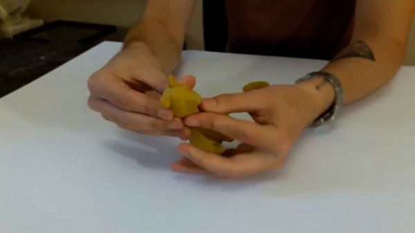 Скульптура с пластилина для четвертого класса