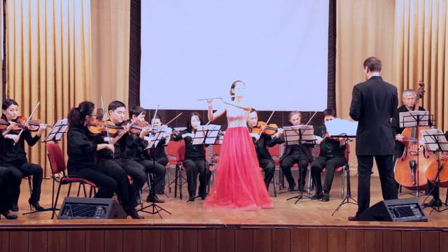 Аружан Тореханова, В.А.Моцарт Концерт G dur для флейты с оркестром, I часть (15.03.2017г ) смотреть онлайн