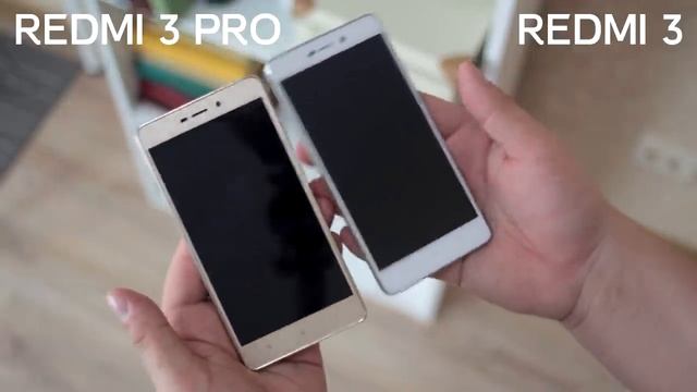 Xiaomi Redmi 3 Pro: распаковка рядом с Mi4 и Redmi 3. Первый взгляд. смотреть онлайн