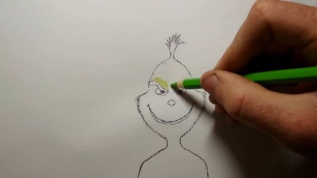 Рисуем Гринча смотреть онлайн