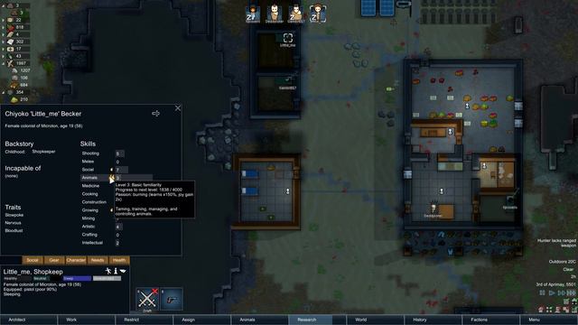 RimWorld Alpha 17 | Taming (Let's Play RimWorld / Gameplay Part 13) смотреть онлайн