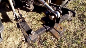 Уралец 220, навеска для дополнительного оборудования.