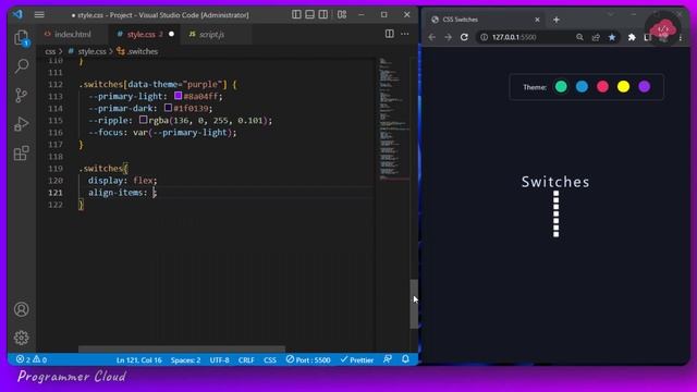 Master Checkbox Switches Design With HTML And CSS ?? смотреть онлайн