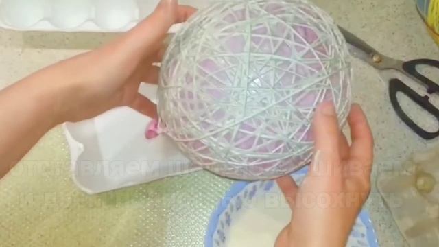 КАК СДЕЛАТЬ ИЗ НИТОК: СНЕГОВИКА, ЁЛКУ, ШАРЫ, ГИРЛЯНДУ, ЛЮСТРУ ... ПОДЕЛКИ ИЗ НИТОК смотреть онлайн