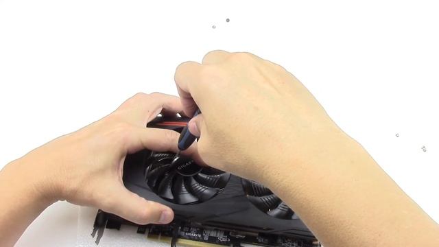 How to replace the fan on Gigabyte Aorus RX 570. смотреть онлайн