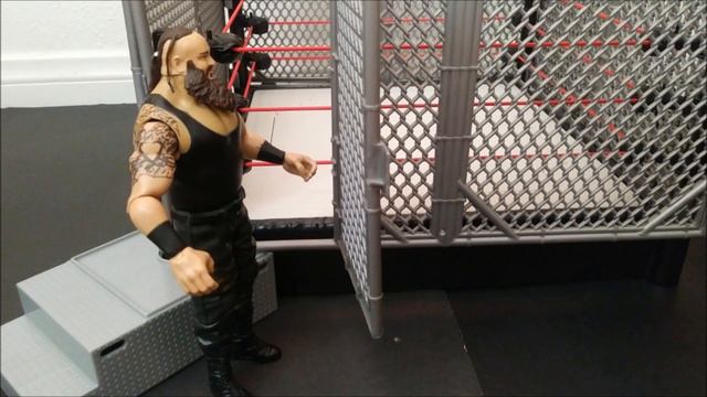 Braun Strowman Throws Kevin Owens STEEL CAGE!!! (STOPMOTION) смотреть онлайн
