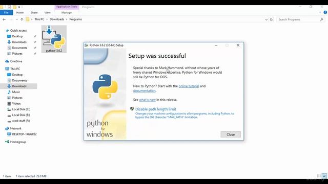 Python Tutorial for Absolute Beginners #1 Python Applications Environment Set смотреть онлайн