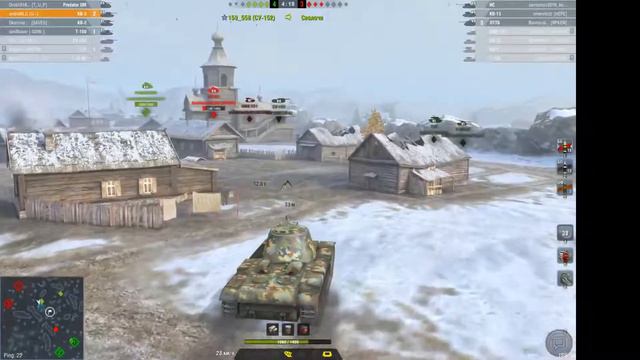 [WoTB] Эпичный мастер на КВ-3 (5000 урона) | JustdayTV смотреть онлайн