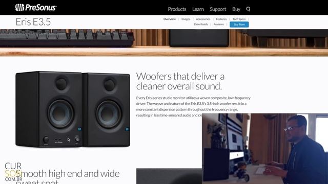 MONITOR CUSTO x BENEFÍCIO Presonus Eris 3.5 Monitores de referência caixas Yamaha, Edifier Mixagem смотреть онлайн