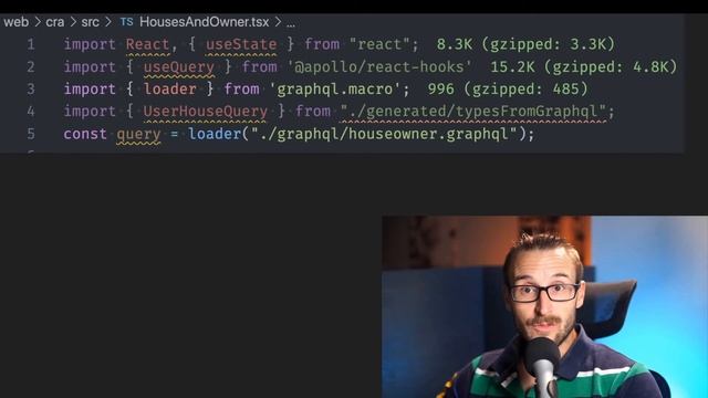 React and GraphQL using TypeScript Type Generation смотреть онлайн