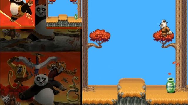 Amonimus VS Kung Fu Panda (Po vs Shifu) смотреть онлайн