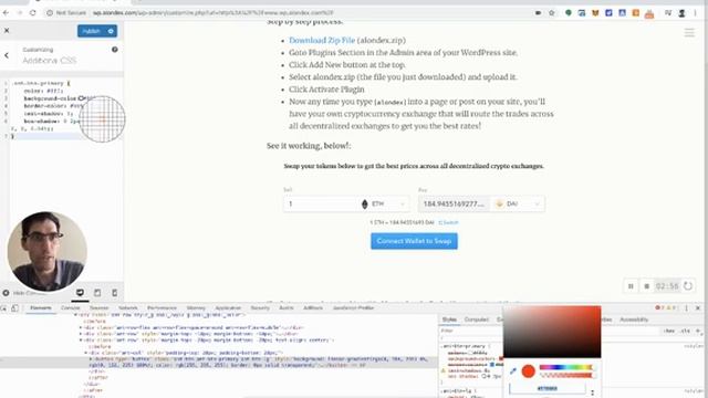 How to modify your WordPress Crypto Exchange Plugin's look and feel (CSS Tutorial) смотреть онлайн