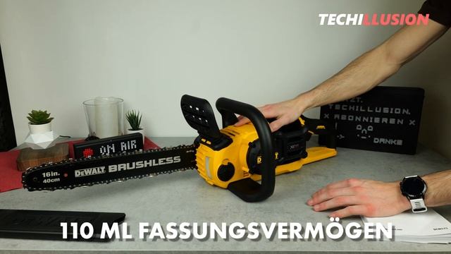 ?SHORT: DIE STARKE 54V Akku Kettensäge DCM575N Von DeWalt! ? - DeWalt DCM575N 400mm - Review & Test
