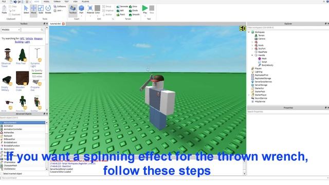 Roblox animation tutorial - Stop motion and moving effects смотреть онлайн