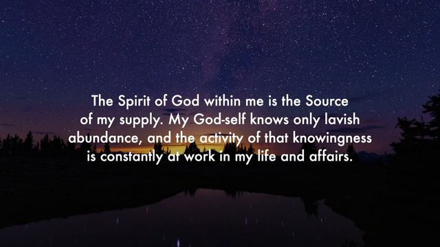 Spirit is the Source of my Supply Meditation смотреть онлайн