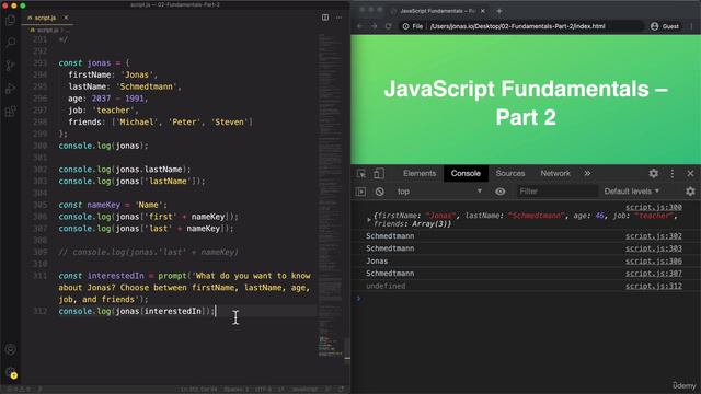 043 Dot vs. Bracket Notation смотреть онлайн