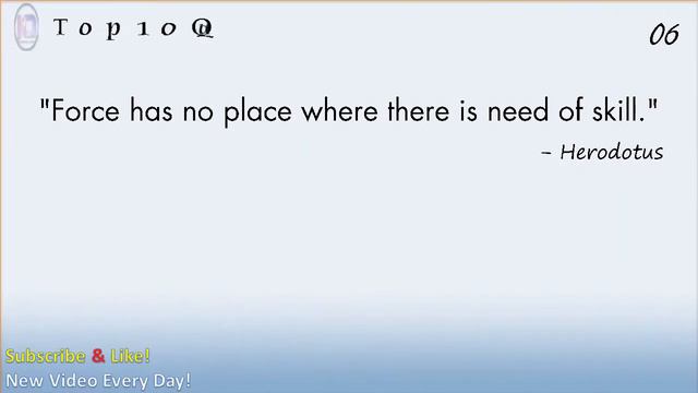 Top 10 Herodotus Quotes | Inspirational Quotes | The Father of History Quotes смотреть онлайн