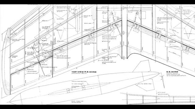 F9F Cougar палубный штурмовик. Чертежи модели 6#