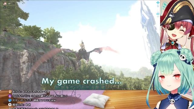 Rushia and Marine’s Egg Stealing Mission came with a ‘Crash’ but Aqua saves the day смотреть онлайн