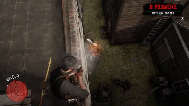 RDR2.Перестрелка в РДР2.Часть 2.