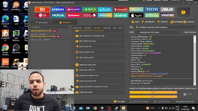 Erro Firmware Is Not Suported (UNLOCKTOOL)