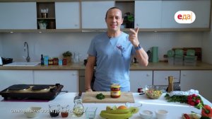 Жареные пельмени, хрустящий салат и смузи с кофе | Ланч-бокс /38