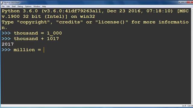Did You Know that you can use Underscores in your Numbers in Python programming language смотреть онлайн
