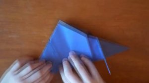 Ракета из бумаги.Оригами