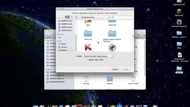 How to make a minecraft server on mac смотреть онлайн