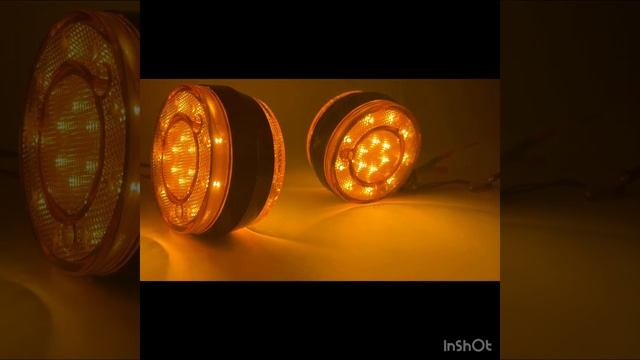 Фонари Серьги-леденцы диодные 12/24В (к-т 2шт) смотреть онлайн