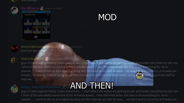 So Something CRAZY Happened In The Anime Adventures DISCORD Server Today!