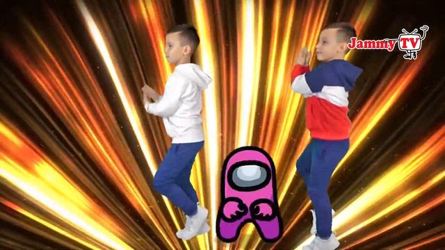 Артем и Кирилл танцуют вместе с Амонг Ас !!! AMONG US Dance !!! | Jammy TV