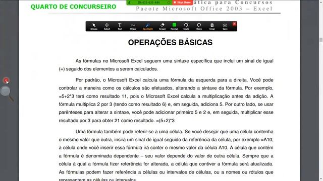 Excel 2003, 2007 e 2010 - Seleção de células смотреть онлайн