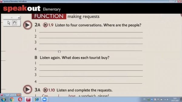 Speak-out. Elementary- Unit 1.3