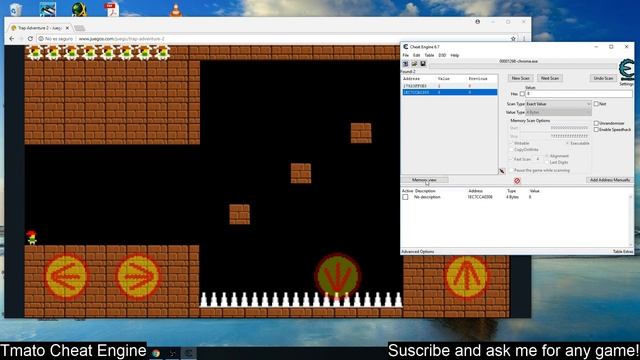Trap Adventure 2 || Infinite tries, lifes || Tmato Cheat Engine смотреть онлайн